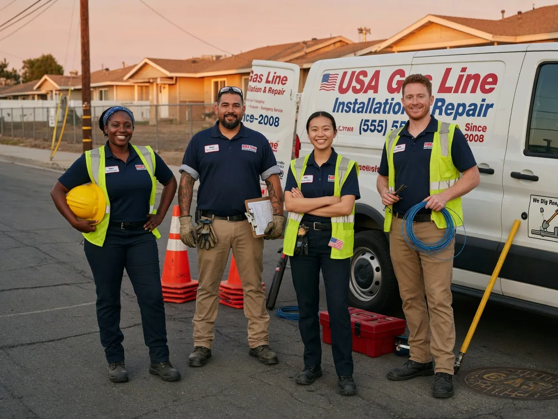 Gas Line Installation company in North Lima, OH